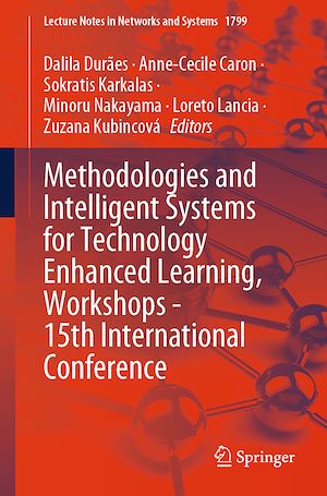 Téléchargez le livre :  Methodologies and Intelligent Systems for Technology Enhanced Learning, Workshops - 15th International Conference