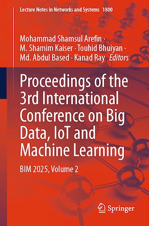 Téléchargez le livre :  Proceedings of the 3rd International Conference on Big Data, IoT and Machine Learning