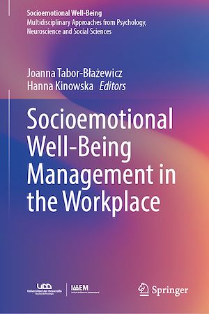 Téléchargez le livre :  Socioemotional Well-Being Management in the Workplace