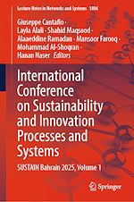 Télécharger le livre :  International Conference on Sustainability and Innovation Processes and Systems