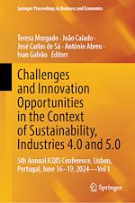Télécharger le livre :  Challenges and Innovation Opportunities in the Context of Sustainability, Industries 4.0 and 5.0