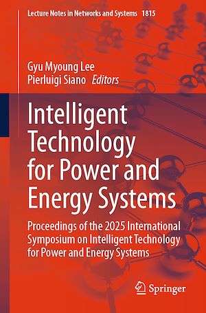 Téléchargez le livre :  Intelligent Technology for Power and Energy Systems