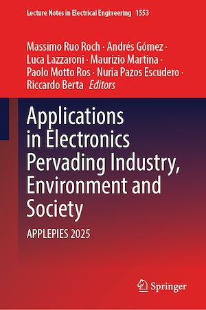 Téléchargez le livre :  Applications in Electronics Pervading Industry, Environment and Society