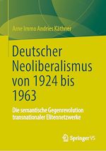 Download this eBook Deutscher Neoliberalismus von 1924 bis 1963