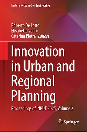 Téléchargez le livre :  Innovation in Urban and Regional Planning