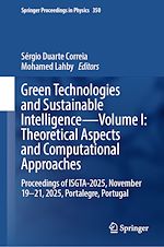 Télécharger le livre :  Green Technologies and Sustainable Intelligence—Volume I: Theoretical Aspects and Computational Approaches