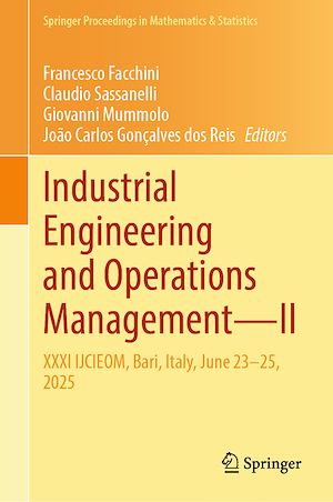 Téléchargez le livre :  Industrial Engineering and Operations Management—II