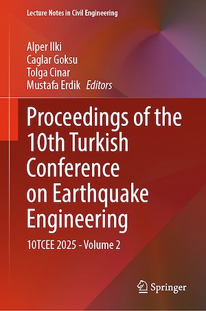 Téléchargez le livre :  Proceedings of the 10th Turkish Conference on Earthquake Engineering