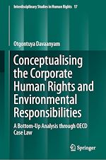 Télécharger le livre :  Conceptualising the Corporate Human Rights and Environmental Responsibilities