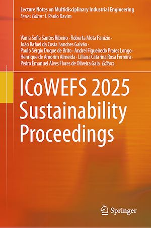 Téléchargez le livre :  ICoWEFS 2025 Sustainability Proceedings