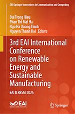 Download this eBook 3rd EAI International Conference on Renewable Energy and Sustainable Manufacturing