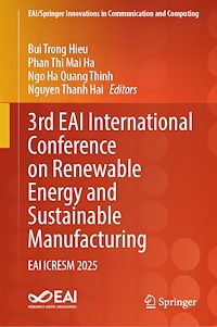 Download this ebook 3rd EAI International Conference on Renewable Energy and Sustainable Manufacturing