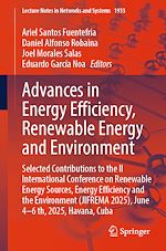 Télécharger le livre :  Advances in Energy Efficiency, Renewable Energy and Environment