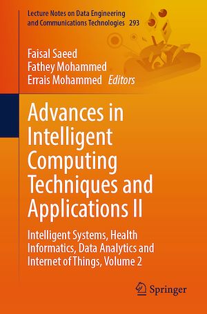 Téléchargez le livre :  Advances in Intelligent Computing Techniques and Applications II