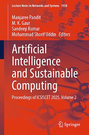 Téléchargez le livre :  Artificial Intelligence and Sustainable Computing