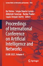 Télécharger le livre :  Proceedings of International Conference on Artificial Intelligence and Networks