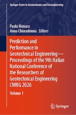 Download this eBook Prediction and Performance in Geotechnical Engineering – Proceedings of the 9th Italian National Conference of the Researchers of Geotechnical Engineering CNRIG 2026