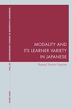Download this eBook Modality and Its Learner Variety in Japanese
