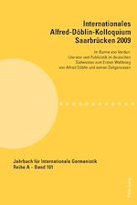 Télécharger le livre :  Internationales Alfred-Doeblin-Kolloquium Saarbruecken 2009