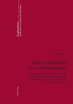Télécharger le livre :  Sens et symboles en mathématiques
