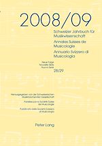 Download this eBook Schweizer Jahrbuch fuer Musikwissenschaft- Annales Suisses de Musicologie- Annuario Svizzero di Musicologia