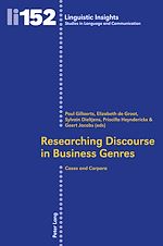 Download this eBook Researching Discourse in Business Genres