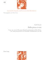 Télécharger le livre :  Dalla prosa ai versi