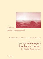 Download this eBook «… che solo amore e luce ha per confine»