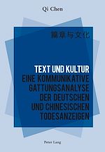 Télécharger le livre :  Text und Kultur