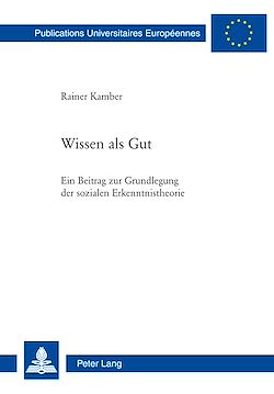 Télécharger le livre :  Wissen als Gut