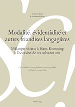 Download this eBook Modalité, évidentialité et autres friandises langagières
