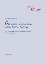 Download this eBook Old Jewish Commentaries on «The Song of Songs» II