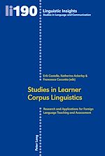 Télécharger le livre :  Studies in Learner Corpus Linguistics