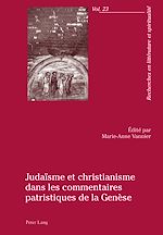 Télécharger le livre :  Judaïsme et christianisme dans les commentaires patristiques de la Genèse
