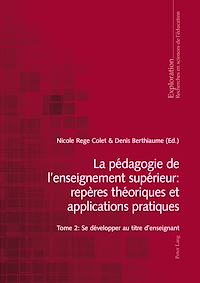 Télécharger le livre : La pédagogie de l'enseignement supérieur : repères théoriques et applications pratiques