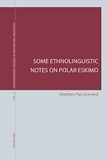 Download this eBook Some Ethnolinguistic Notes on Polar Eskimo