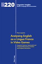 Download this eBook Analysing English as a Lingua Franca in Video Games