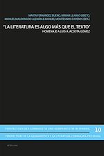 Télécharger le livre :  «La literatura es algo más que el texto»