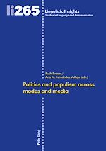 Télécharger le livre :  Politics and populism across modes and media