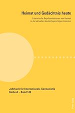 Télécharger le livre :  Heimat und Gedaechtnis heute