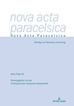 Télécharger le livre :  Nova Acta Paracelsica 29/2021