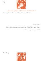 Télécharger le livre :  Der «Alexandreis»-Kommentar Gaufrids von Vitry