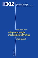 Télécharger le livre :  A linguistic Insight into Legislative Drafting