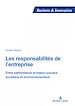Télécharger le livre :  Les responsabilités de l'entreprise