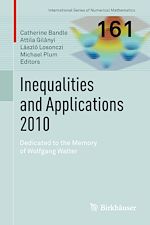 Télécharger le livre :  Inequalities and Applications 2010
