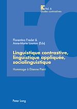 Télécharger le livre :  Linguistique contrastive, linguistique appliquée, sociolinguistique