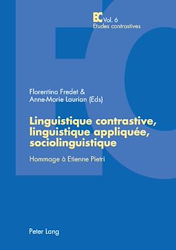 Télécharger le livre :  Linguistique contrastive, linguistique appliquée, sociolinguistique