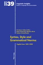 Download this eBook Syntax, Style and Grammatical Norms