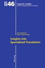 Download this eBook Insights into Specialized Translation