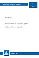 Download this eBook Metadiscourse in Academic Speech